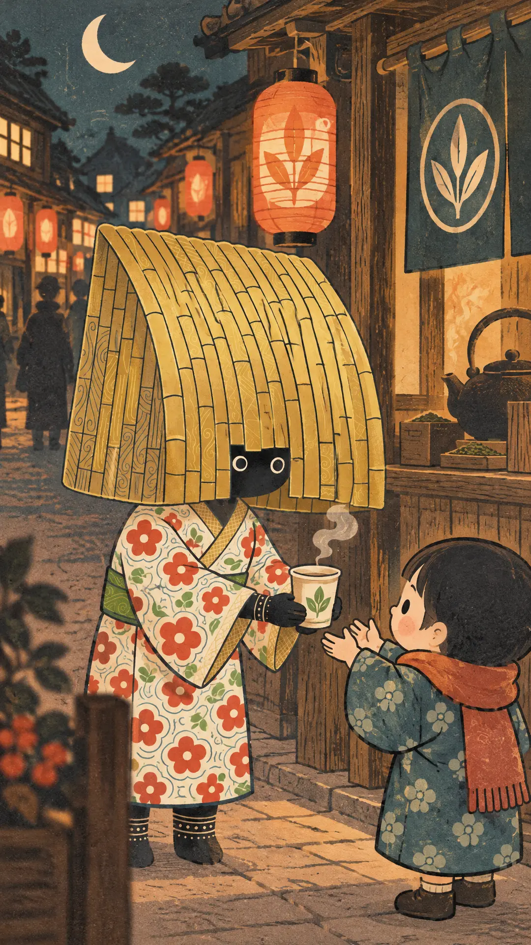 イヌヤコイのイラスト: 市場のぬくもり茶