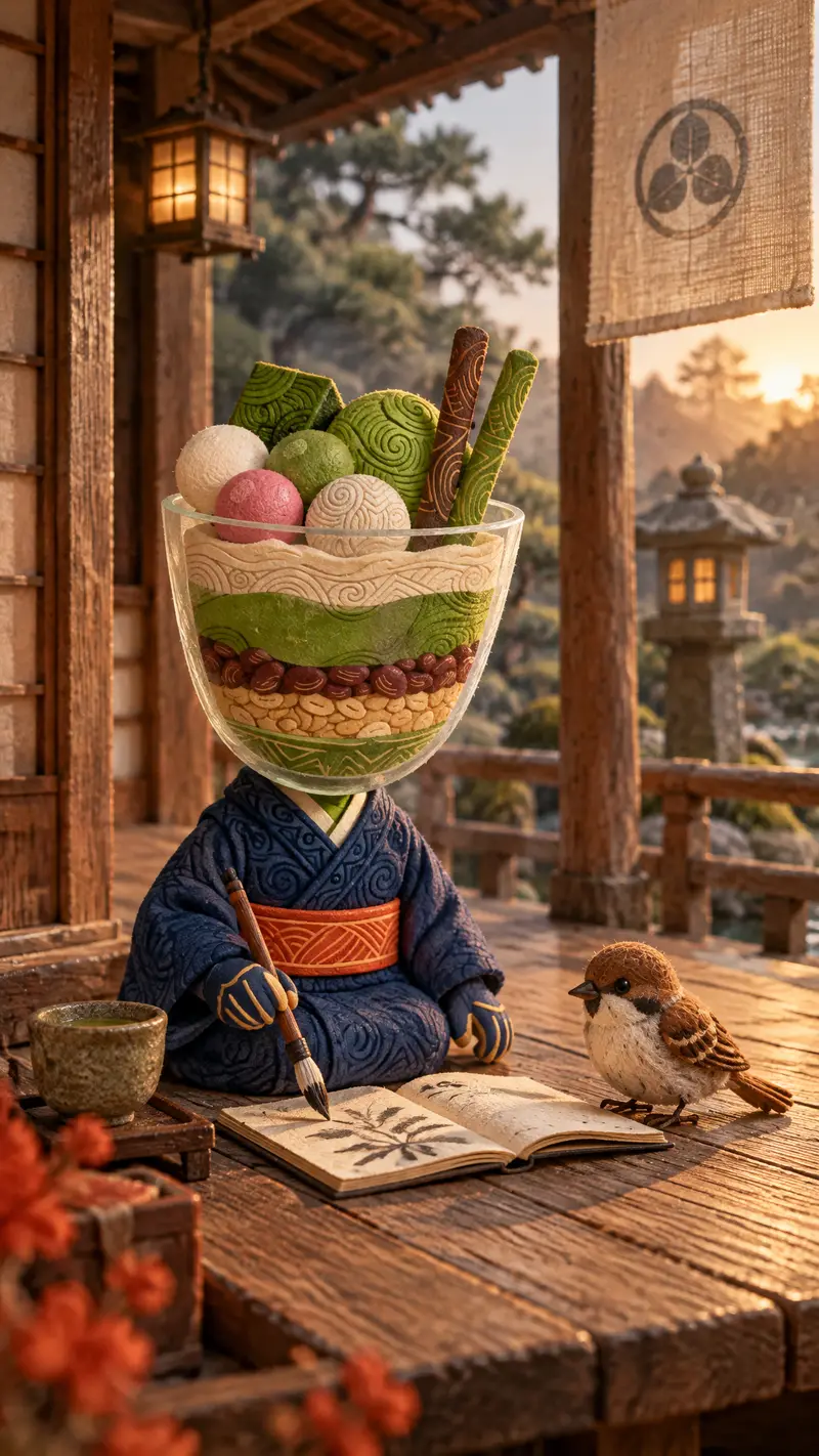 マッチャラレンの投稿: 静かな早朝の客鳥